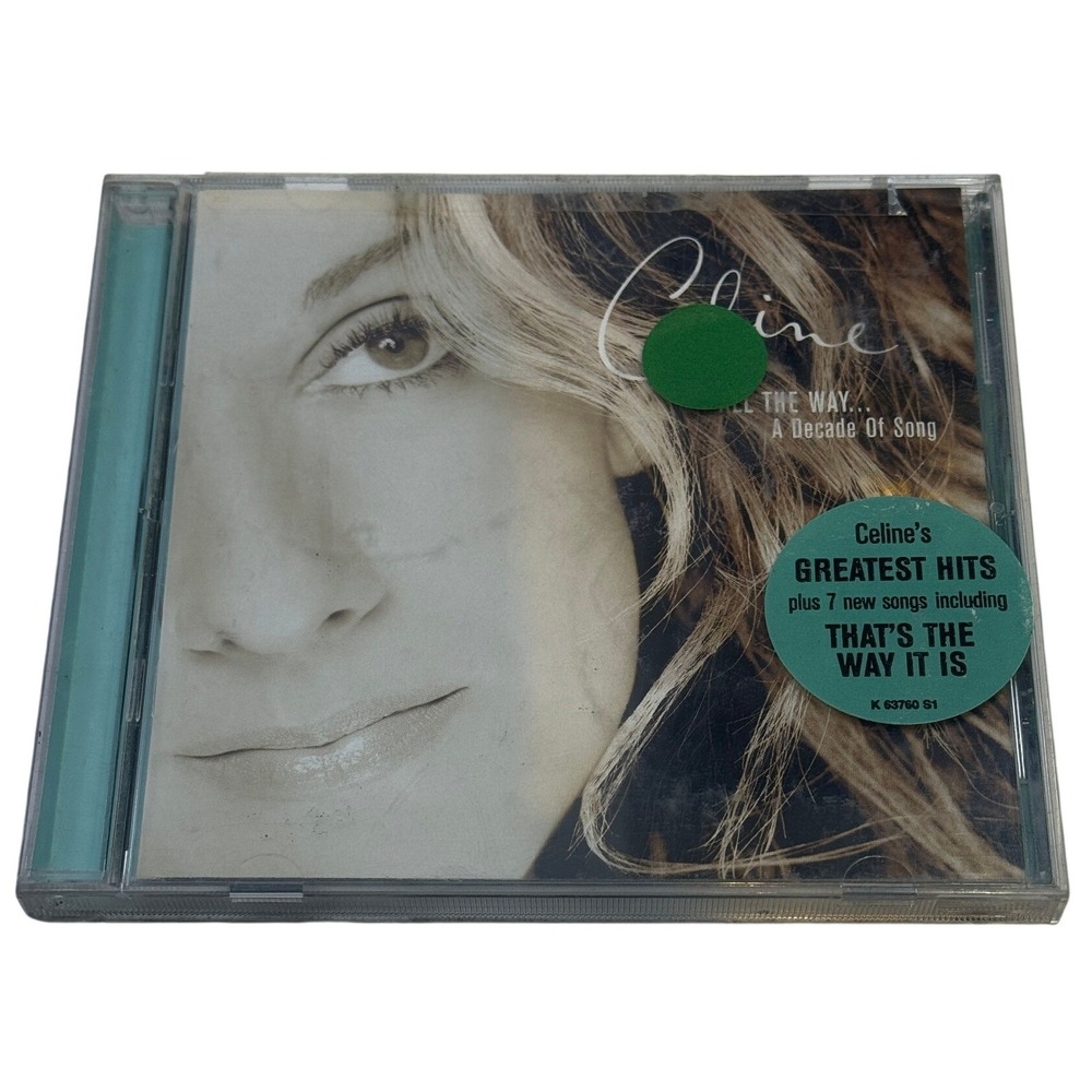 Celine Dion All The Way... A Decade Of Song Greatest Hits CD 1999 Epic